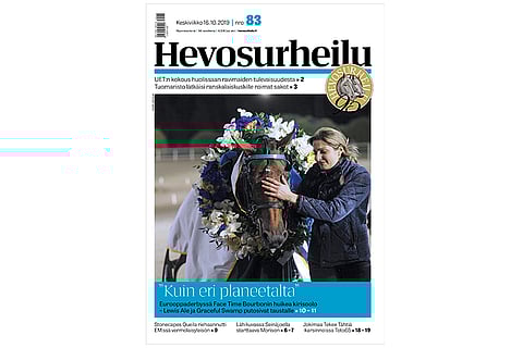 Face Time Bourbon juoksi Vermossa täyden matkan kymppiä. Kannen kuva: Roosa Lindholm.