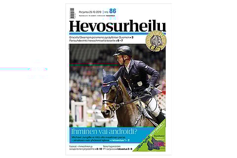 Michael Jung saapuu hyppäämään Helsinkiin. Kannen kuva: Leena Alérini