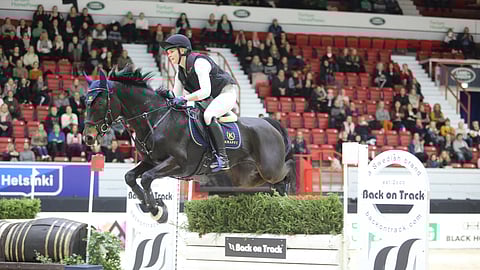 Veera Manninen starttaa Sir Gregillä Puolassa. 