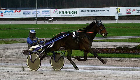 Jarmo Saarelan ajama An-Aiolos voitti samankaltaisissa olosuhteissa kuin Lahdessa muutama viikko sitten.