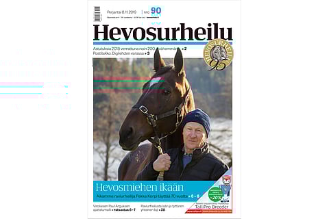 Pekka Korpi täyttää ensi maanantaina 70 vuotta. Kannen kúva: Anu Leppänen