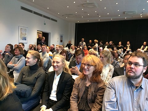 Yleisö oli taas löytänyt seminaareihin hyvin.