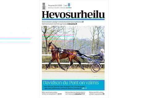 Davidson du Pont ja valmentaja Jean-Michel Bazire. Kuva: Leena Alérini.