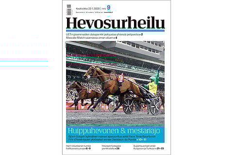 Face Time Bourbon suorastaan lensi Vincennesin loppusuoraa. Kannen kuva: Gerard Forni/Scoopdyga.