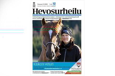 Sheikki ja Marika Hammar ovat hyvä pari. Kannen kuva: Anu Leppänen.