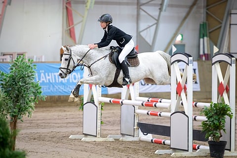 Ypäjällä piti hypätä 80 sentin luokista lähtien.