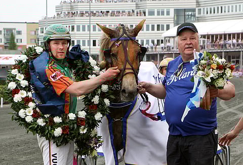 Polaran kanssa Tarmo Tiainen on päässyt voittajaseremoniohin paikassa, josta moni haaveilee.