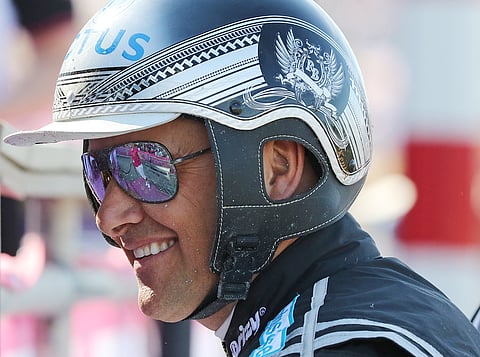 Robert Bergh ajaa Powerilla.