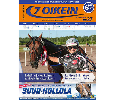 Kylmäveristen Suur-Hollola-ajon kilpailumatka lehdessä väärin