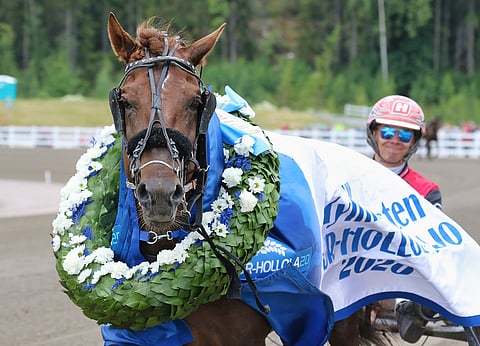 Santtu Raitala saavutti ensimmäisen voittonsa Suur-Hollola-ajossa.