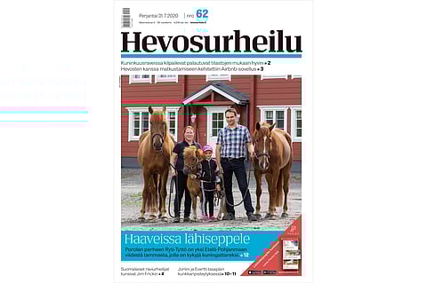 Siirin Hillan ja Ryti-Tytön seuralaisena toimiva Leevi-poni matkaa todennäköisesti tulevana viikonloppuna Seinäjoelle. Kannen kuva: Anu Leppänen