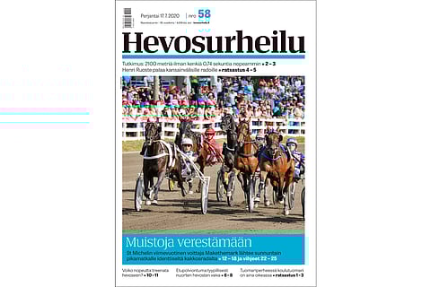 Viime vuoden voittaja Makethemark palaa puolustamaan St Michel -kruunuaan. Kannen kuva: Totofoto