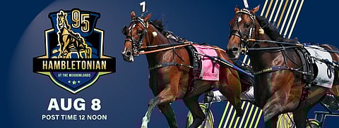 Ramona Hill ohittamaton Hambletonianin loppusuoralla - voitti tuloksella 8,5a