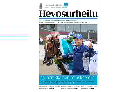 Parvelan Retu ja Petri Laine taitavat voittamisen. Kuva: Anu Leppänen.