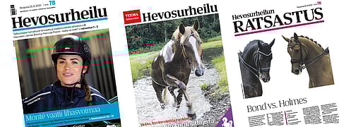 Perjantain Hevosurheilu sisältää runsaasti luettavaa.