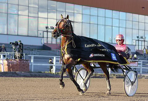 Time Match ravasi Santtu Raitalan ohjastamana kaksivuotiaiden oriiden ja ruunien täyden matkan uuden SE-tuloksen.