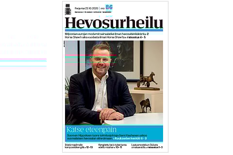 Oikeanlainen viestintä on Sami Kauhasen mukaan avainasemassa hevosalan haasteiden edessä. Kannen kuva: Anu Leppänen