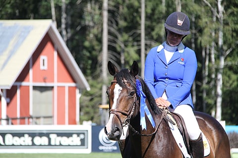 Sanna Siltakorpi ja Bofey Click.