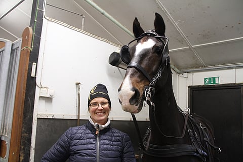 Talvikki Järvinen ja Danser T.