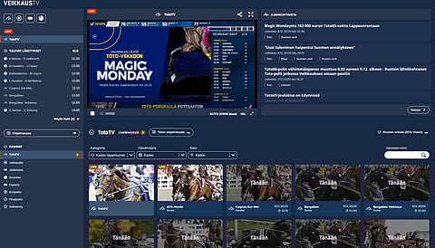 TotoTV osaksi VeikkausTV:tä - katsojamäärien "koronanousu" jäi pysyväksi