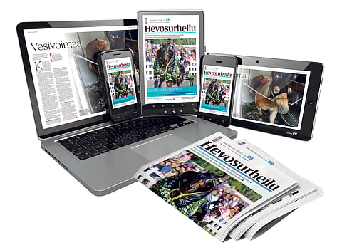 Koko Hevosurheilun digiarkisto vuodesta 1924 alkaen tulee tänä vuonna tilaajien saataville. Kuva: RL