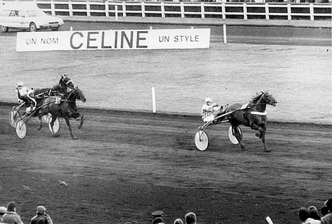 Ourasin ensimmäinen Amerique-voitto 1986, Mon Tourbillon oli toinen ja Micron Hanover kolmas. (Kuva: HU arkisto)