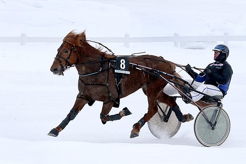 Samuli Innasen ja Ryskyn lauantainen kilpailu päättyi epäonnisesti.