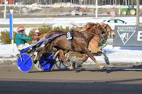 Suven Sametin ulkopuolella puristaneen Parvelan Retun loppurynnistys tuotti voiton ajalla 25,4ke. Oriin omistaa Lakos Team Ay.