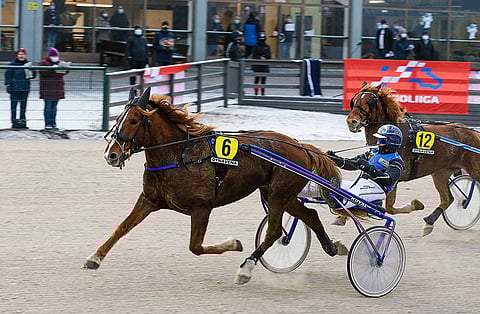 Liinan Liekki (kuvassa Juha Kurhelan ajamana) on ideavihjeen varma.