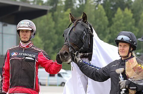 Sami Vehviläinen, Benjamin Song ja Sari Tarvainen. Arkistokuva: Anu Leppänen.