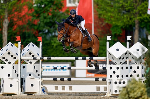 Noora Forstén ja Con Caya Mannheimissa keväällä.