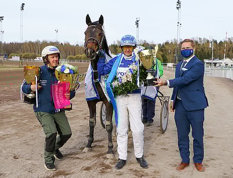 Vidar Hop ajoi Hickothepoohin Finlandia-ajon voittoon.