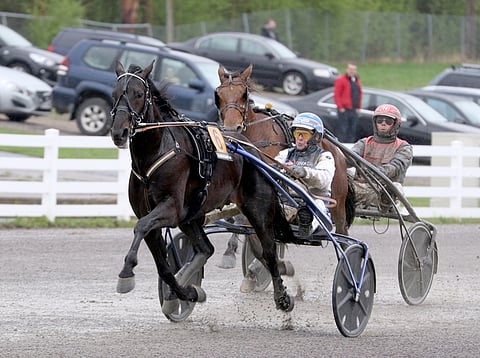 Run For Royalty karisti maalisuoralla MAS Champin kupeeltaan.