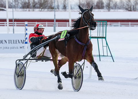 Suomen talven hokkikelit eivät olleet Slippery Runwaylle mieleen.