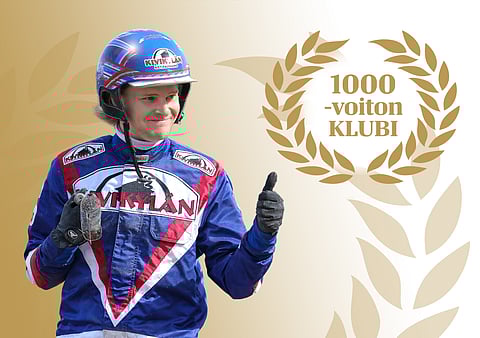 Olli Koivunen on uusin jäsen Tuhannen voiton klubiin. Kuva Anu Leppänen.