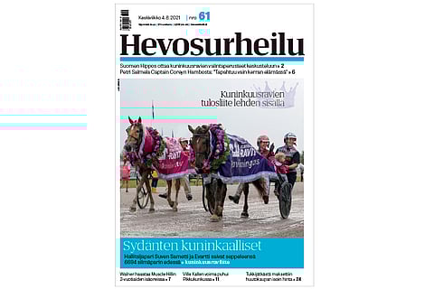 Suven Sametti ja Evartti ravasivat raviyleisön sydämiin. Kannen kuva: Anu Leppänen