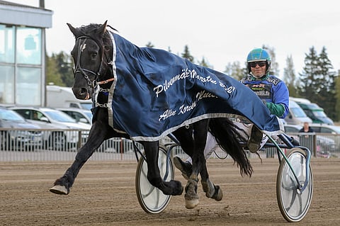 Nyland ja Antti Ala-Rantala olivat vahvimpia Pilvenmäki Marathonilla. Kuva Anu Leppänen.