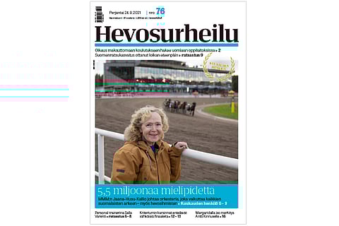 Kuukauden henkilönä esitellään Jaana Husu-Kallio. Kannen kuva: Anu Leppänen