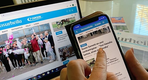 Hevosurheilun verkkosivut uudistuvat.