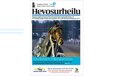 Nineeleven porhalsi Kymenlaakso-ajon ykköseksi. Kannen kuva: Anu Leppänen