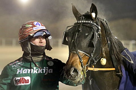 Hannu Torvinen tarjosi Dark Defenderille tarkan juoksun, josta ruuna kiitti napakalla kirivoitolla.