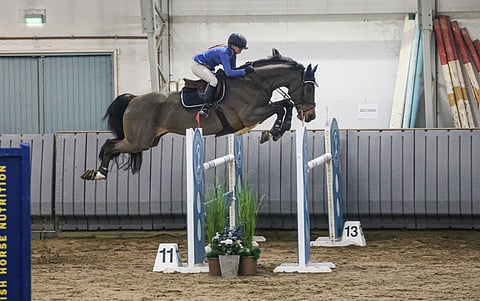 Sofia Saarinen ja Calabis.