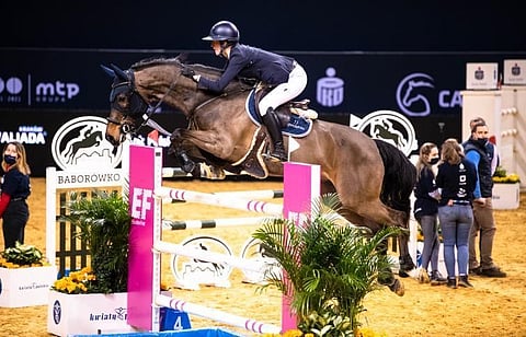 Jasmin Seppälä on viimeisin nations cup -joukkueeseen noussut ratsastaja. 