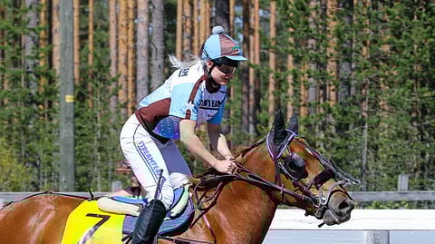 Kuvassa Drakenia ratsastava Martta Smura oli Gambling Facella Oulussa luottamuksen arvoinen.