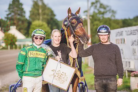 Kahden vuoden takainen Riihimäki GP:n voittaja Majestic Man edustaa nyt Suomea Finlandia-ajossa.