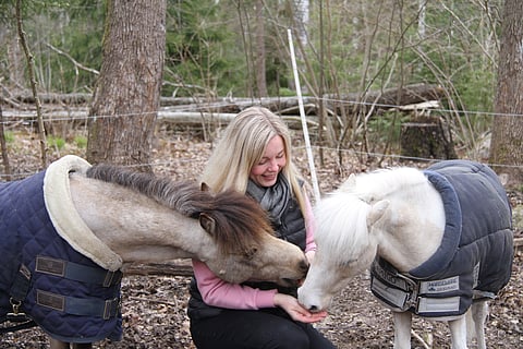 Erja Heinämäki Salonaho, Fille ja Nuutti. 