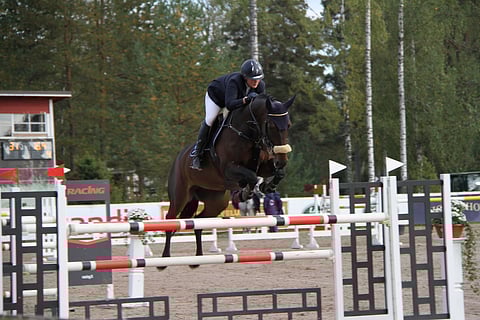 Isabella HX viime syksynä Pohjola Silver Tourin finaalissa.