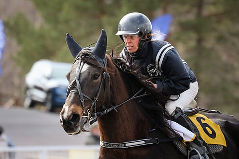 Heli Perkiö ratsasti kaikki 25 Sjö Kongenin monté-voittoa.