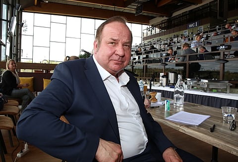 Kari Eriksson edusti oikeudenkäynnissä Suomen Hipposta.