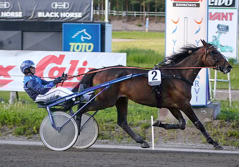 Ivory Susanne kellotti uran ensimmäiseksi voittoajakseen 17,4ke.